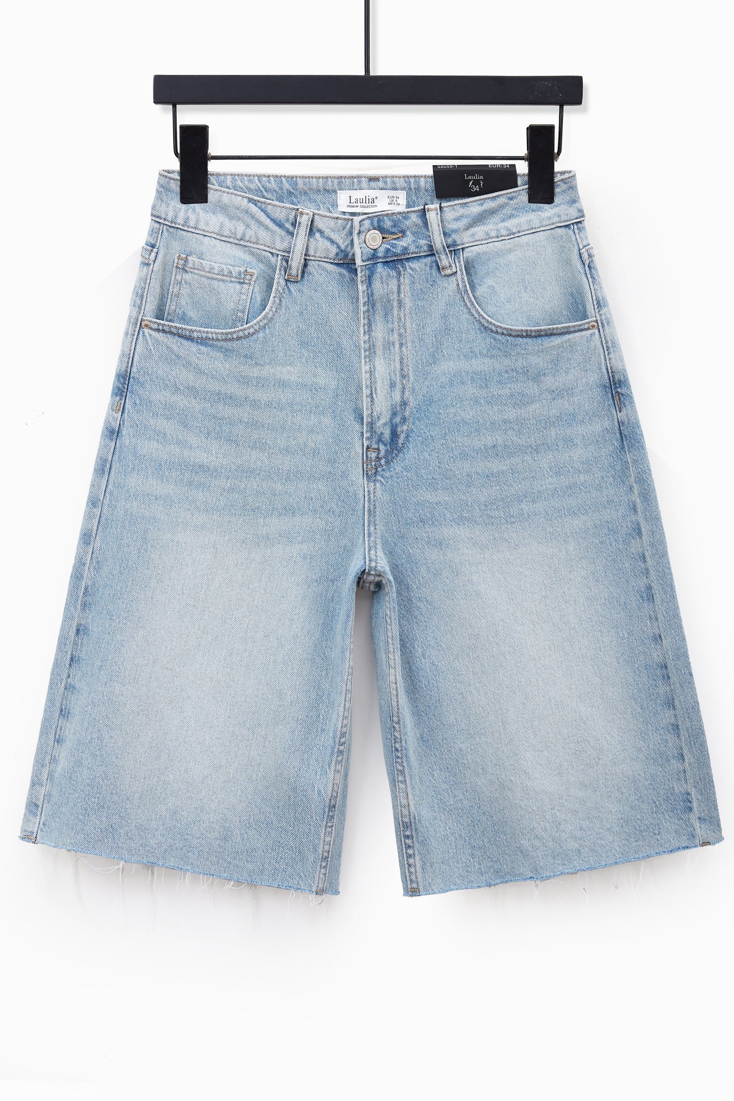 Bermuda denim sans fin