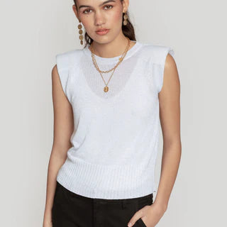 Débardeur maille et lurex