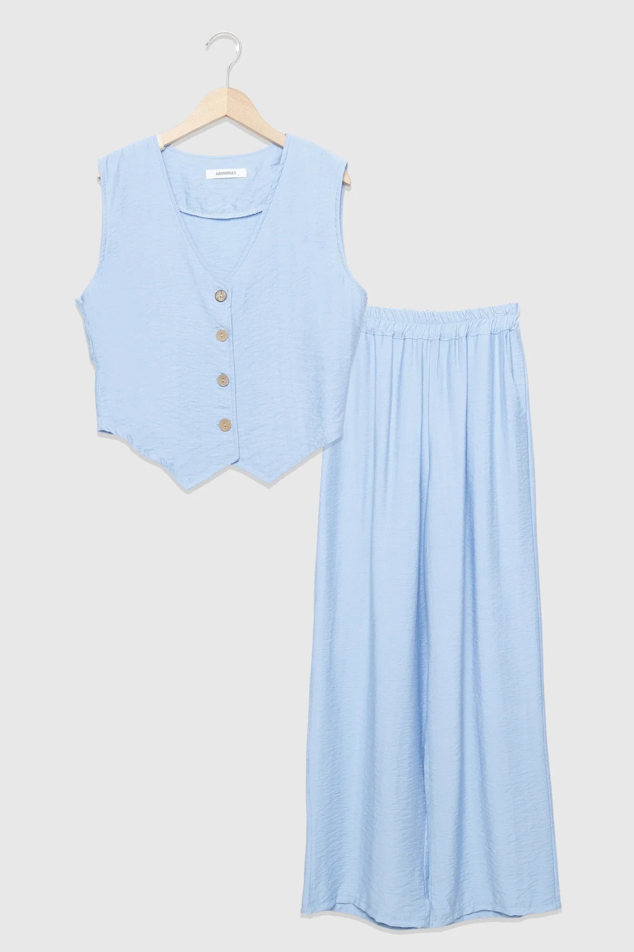 Ensemble gilet et pantalon fluide armo