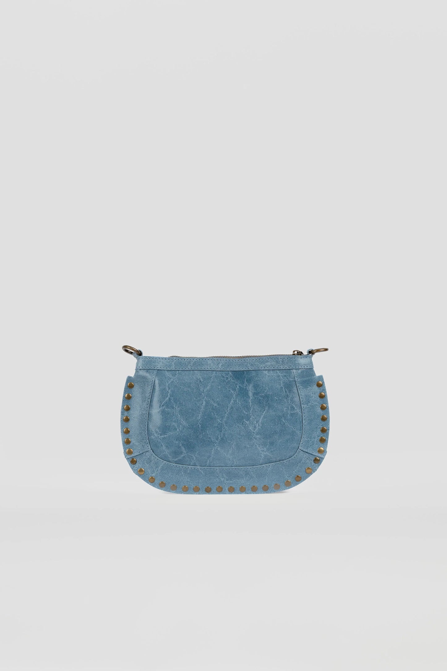 Sac cuir bleu rose beige vert Lia