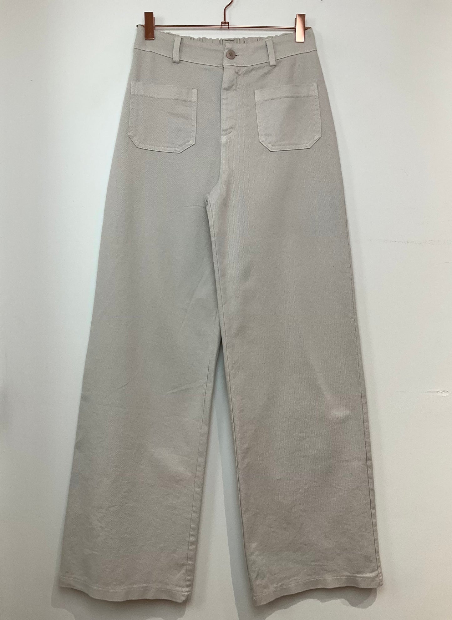 Pantalon coton large poches coloris divers fanfan