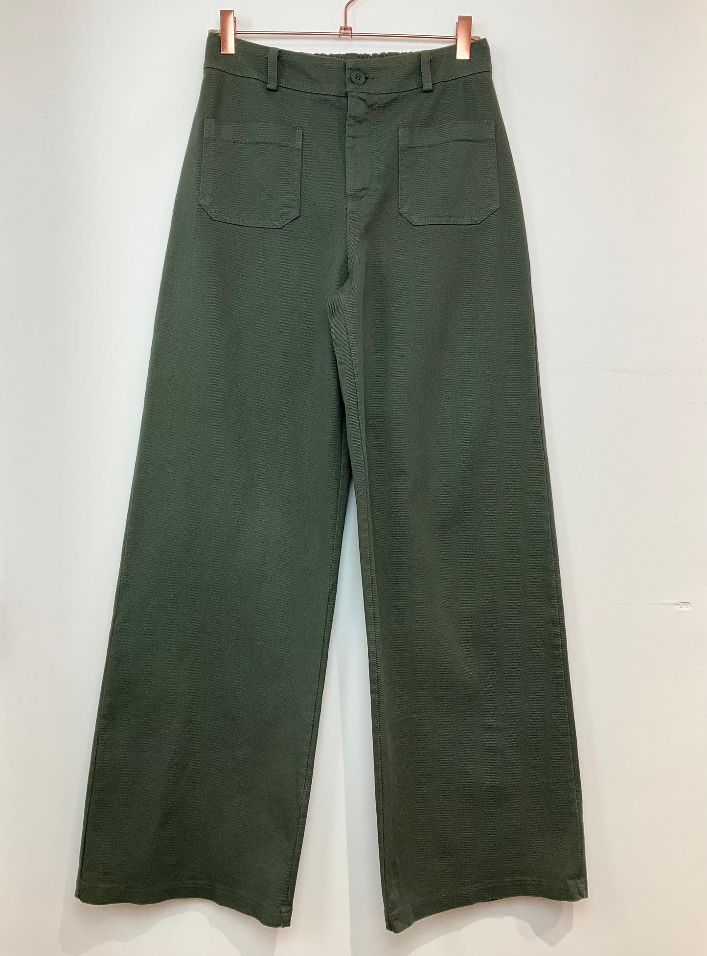 Pantalon coton large poches coloris divers fanfan