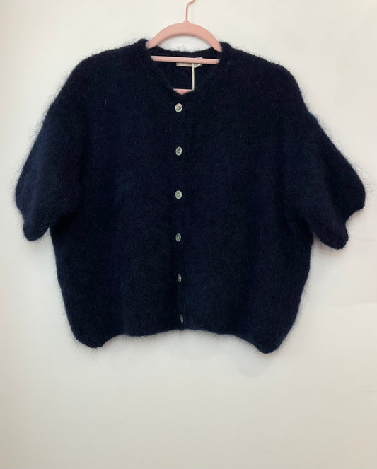 Gilet mohair coloris divers