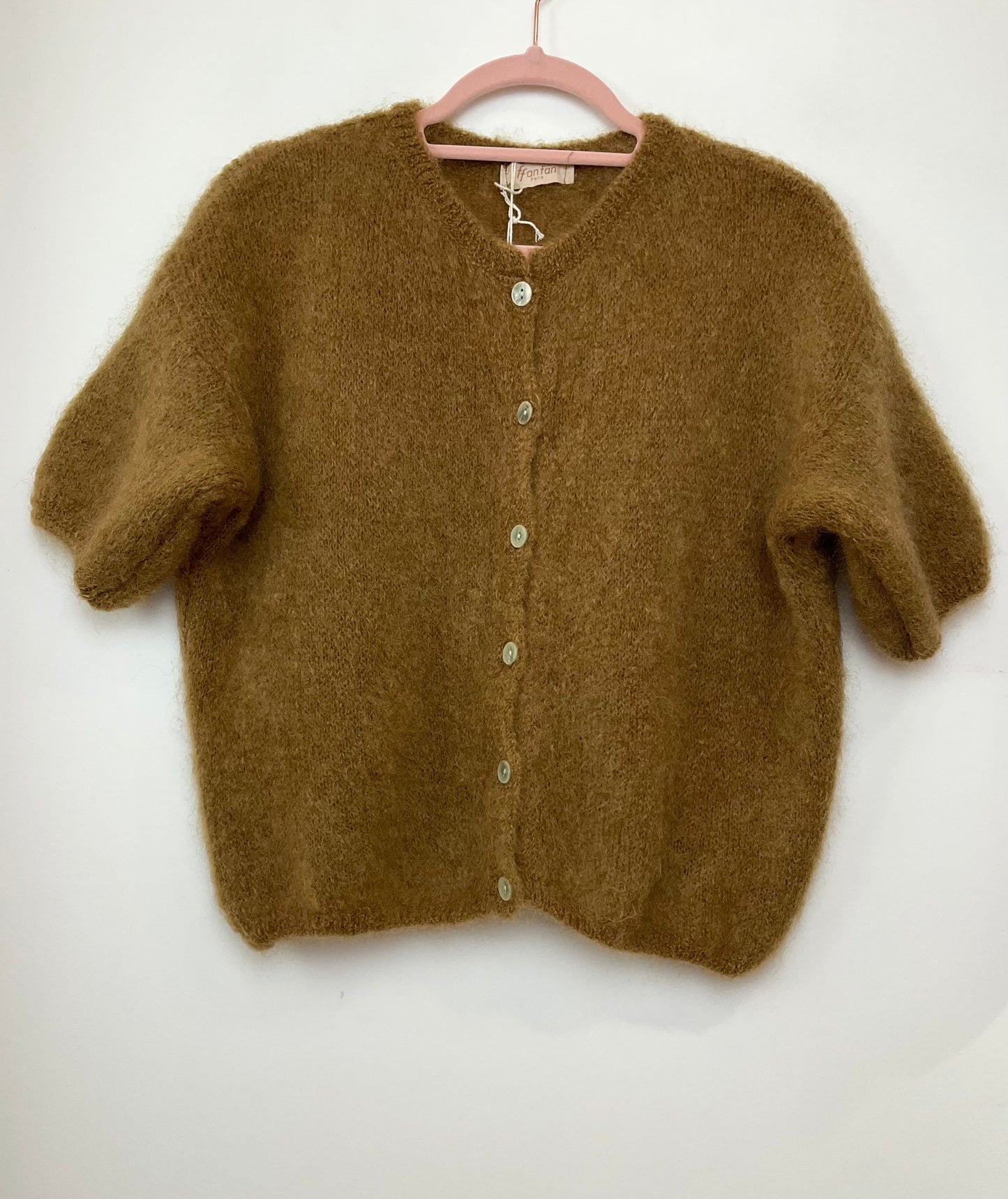 Gilet mohair coloris divers