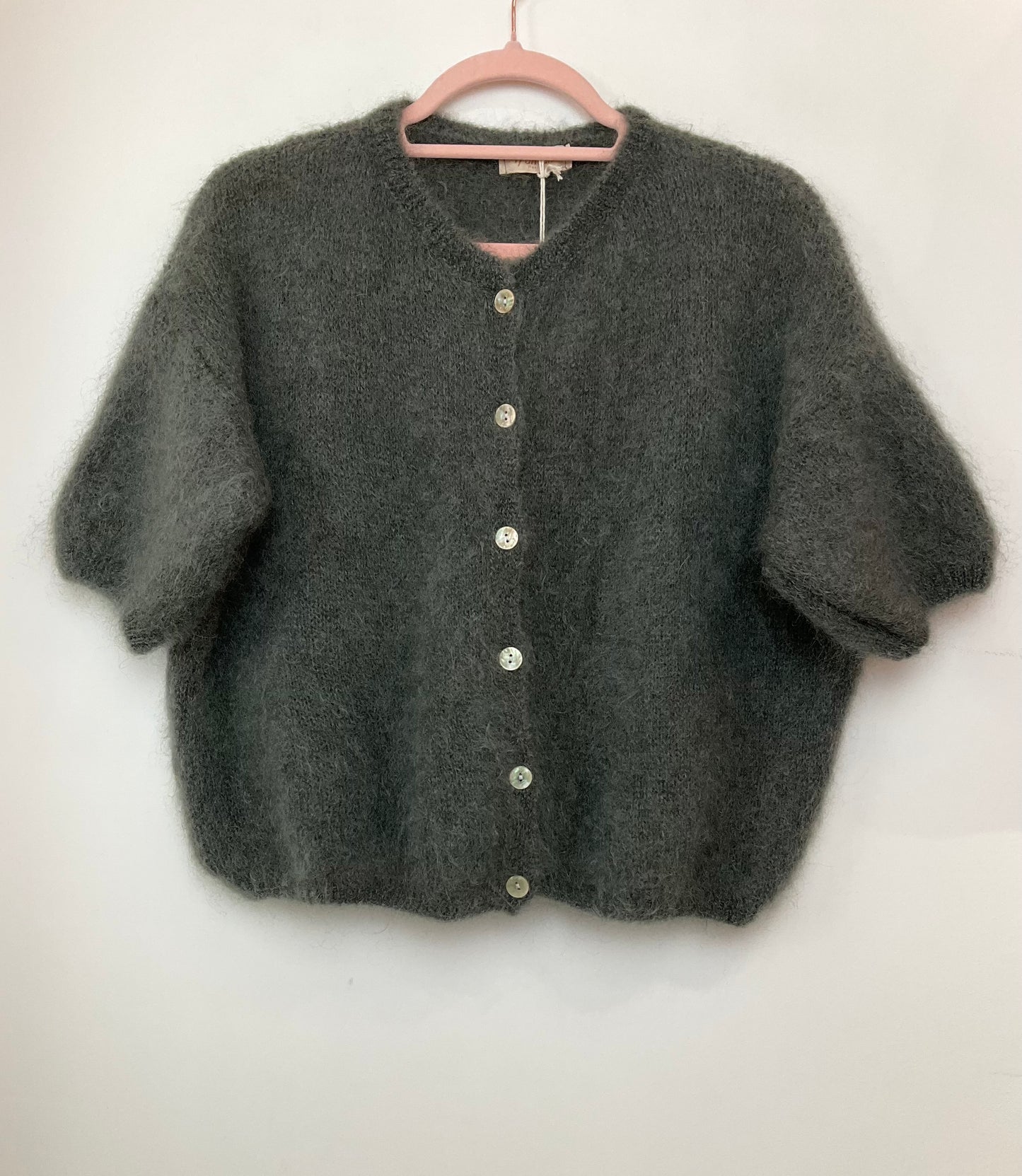 Gilet mohair coloris divers