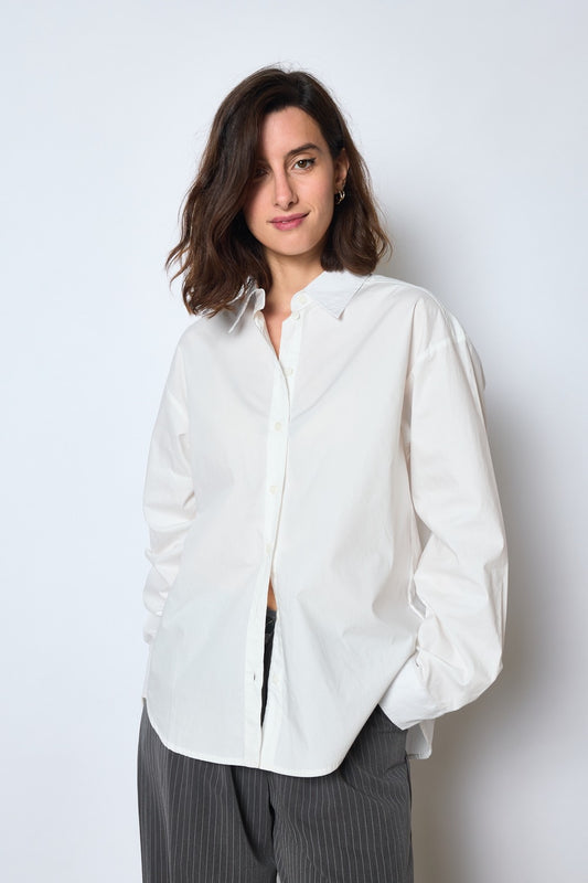 Chemise blanche oversize