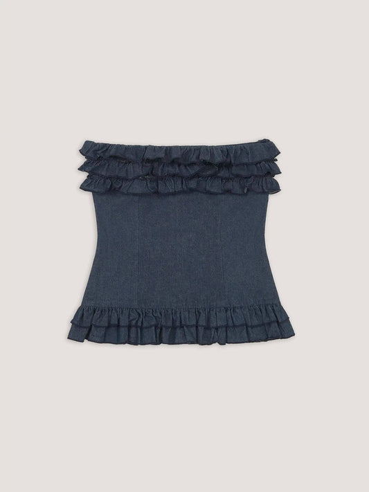 Haut Noctis en Denim Bleu