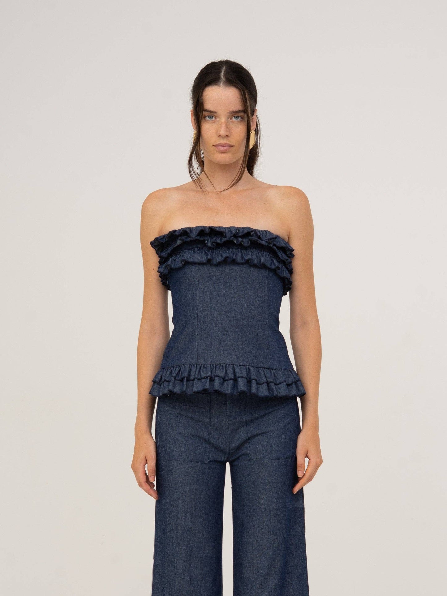Haut Noctis en Denim Bleu