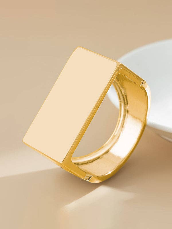 Accessoires pour bracelets géométriques de couleur unie