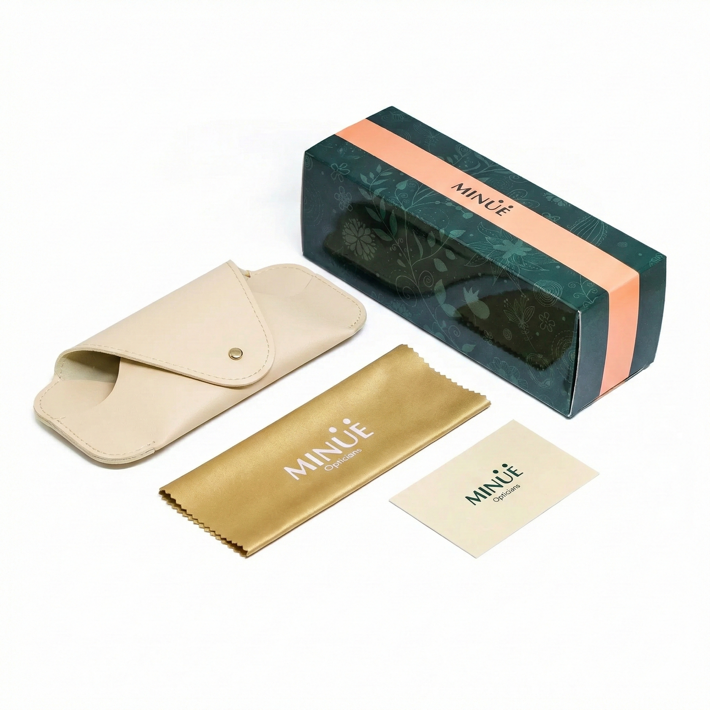 Lunettes de soleil carrées verres verts
