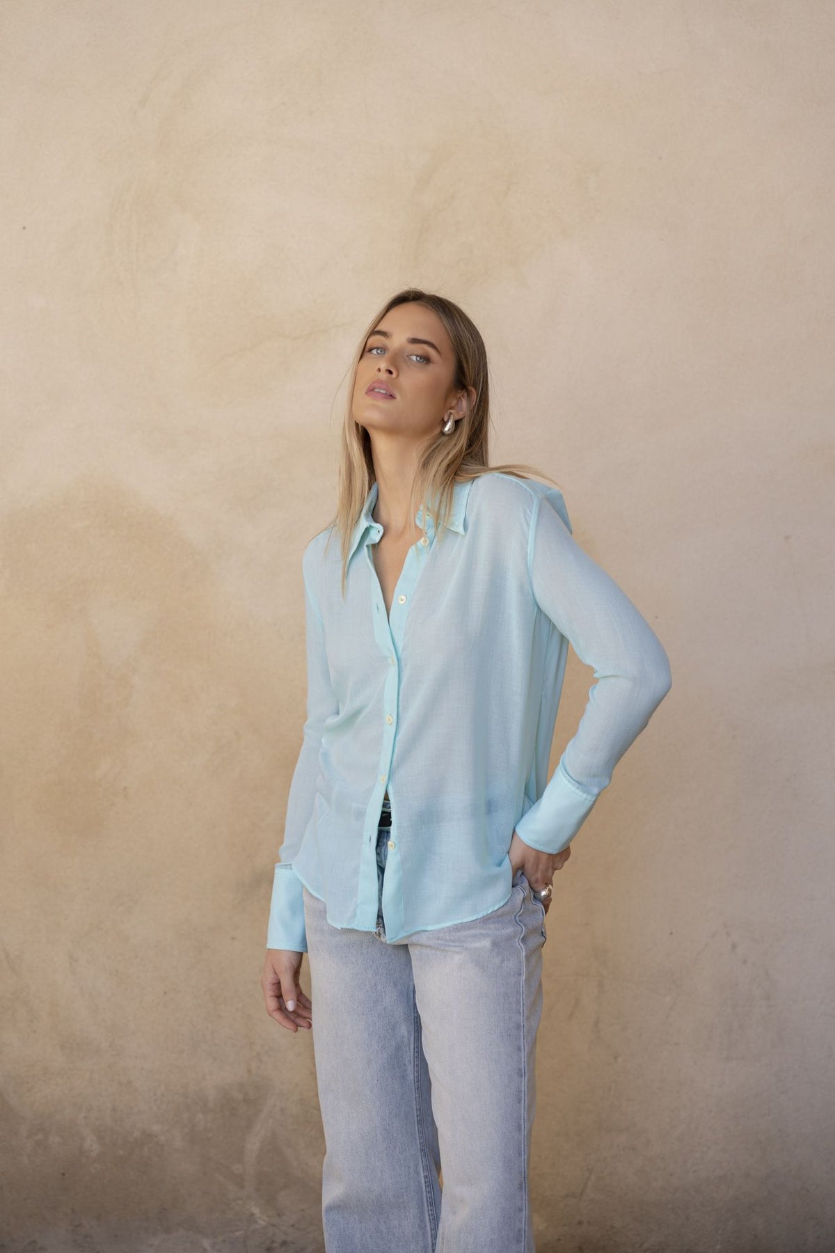 Chemise vert d’eau (8)