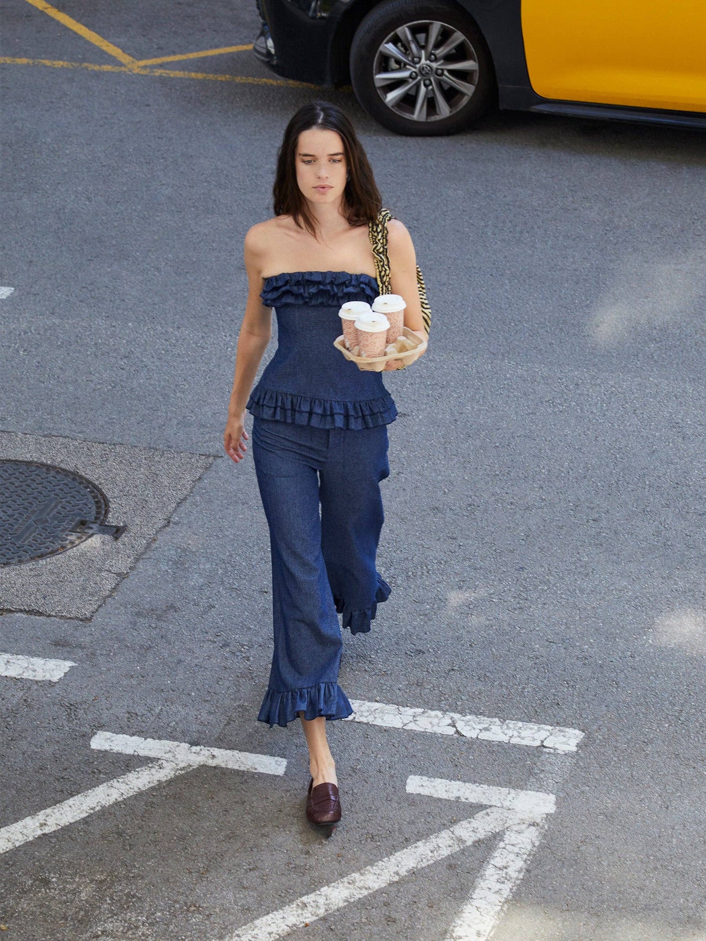 Haut Noctis en Denim Bleu
