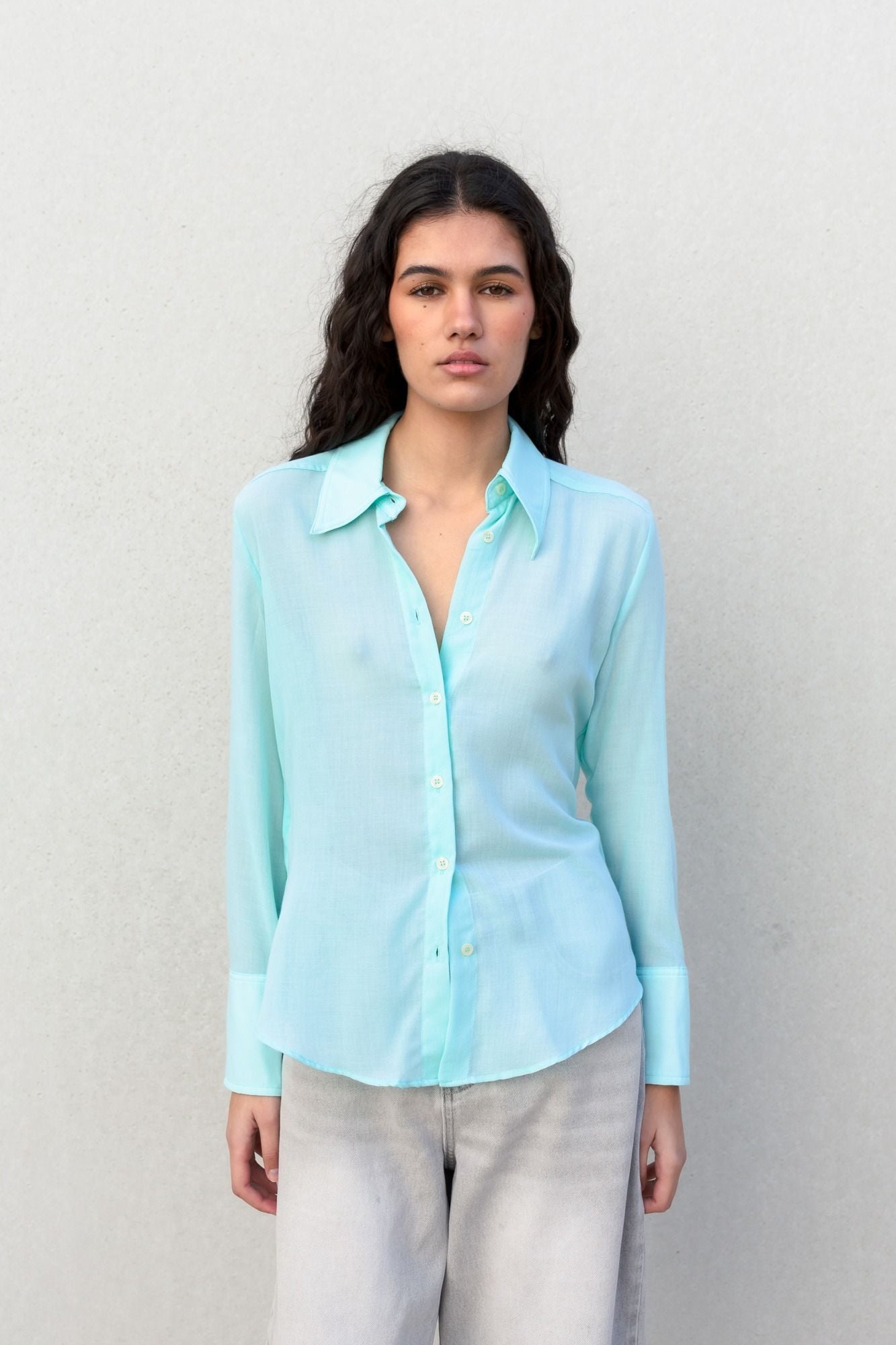 Chemise vert d’eau (2)