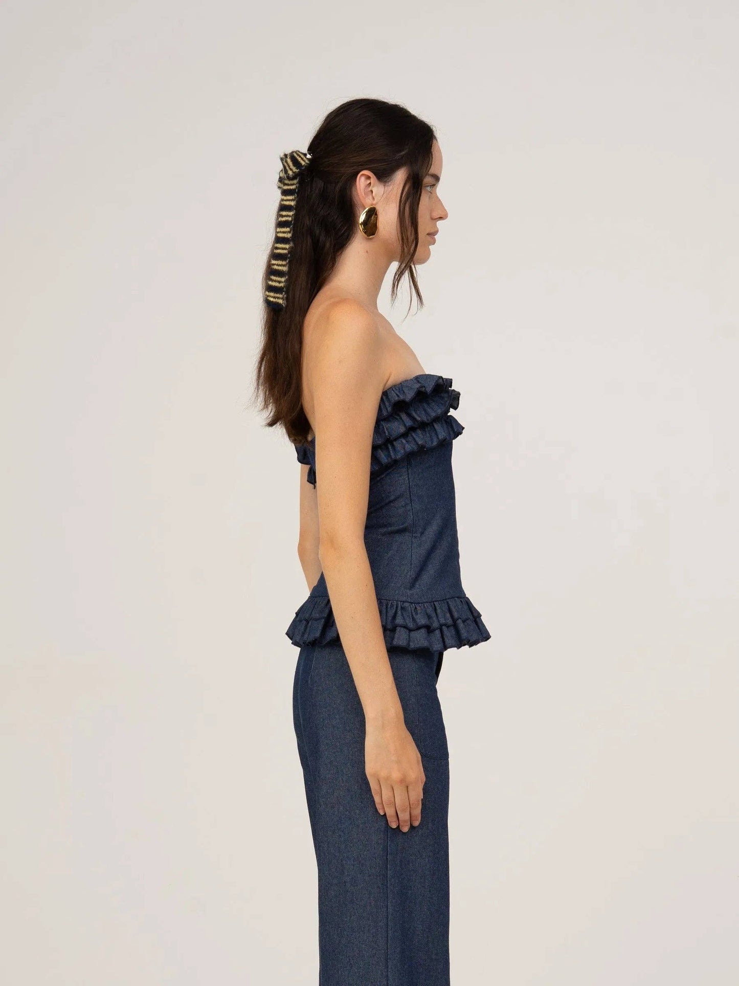 Haut Noctis en Denim Bleu