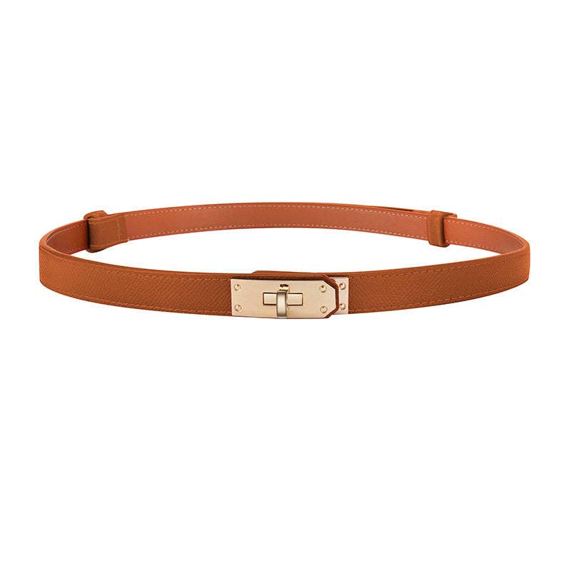 Ceinture pour femme avec boucle en alliage